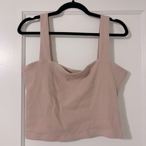 ABERCROMBIE ribbed square neck tank